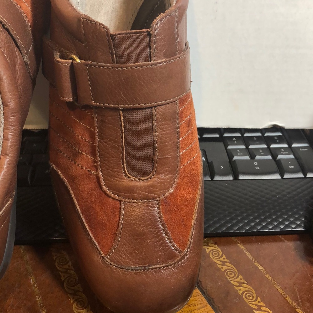 Naturalizer N5 comfort suede/leather shoes Sz 12W